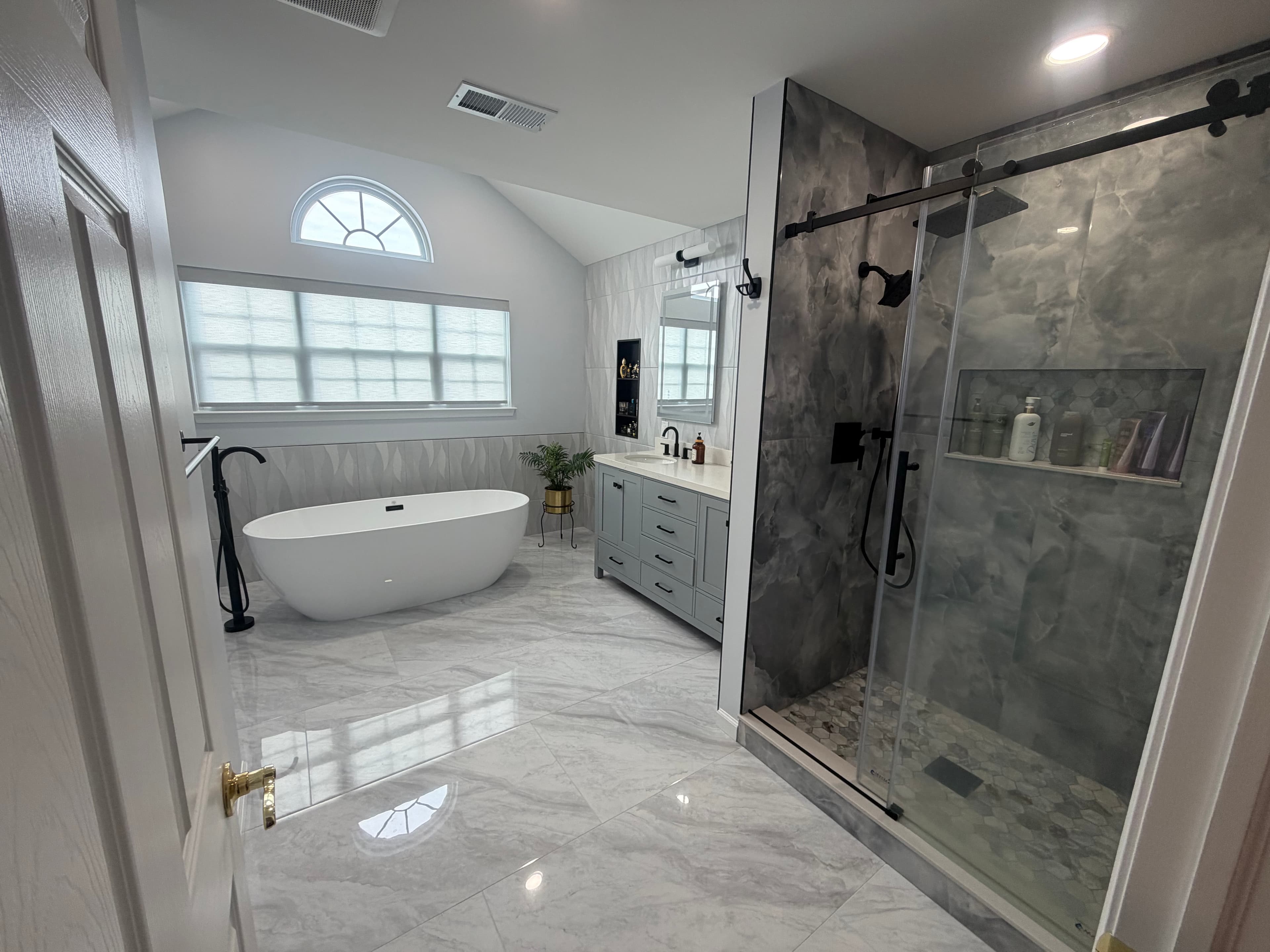 Luxury Master Bathroom After
