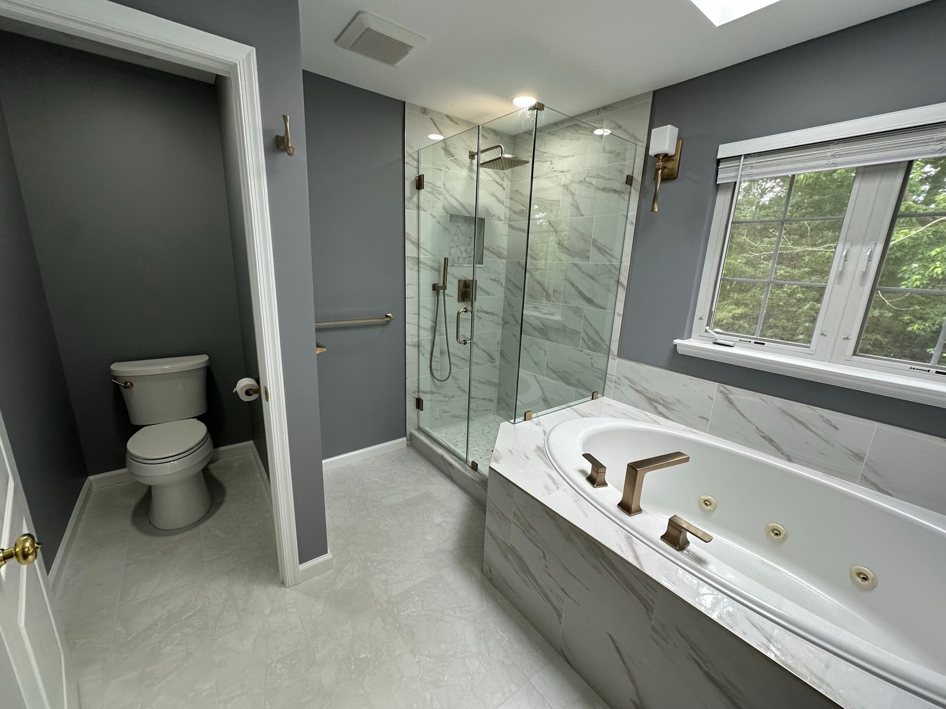 Custom bathroom remodel by Modern Master in Central New Jersey — project 1