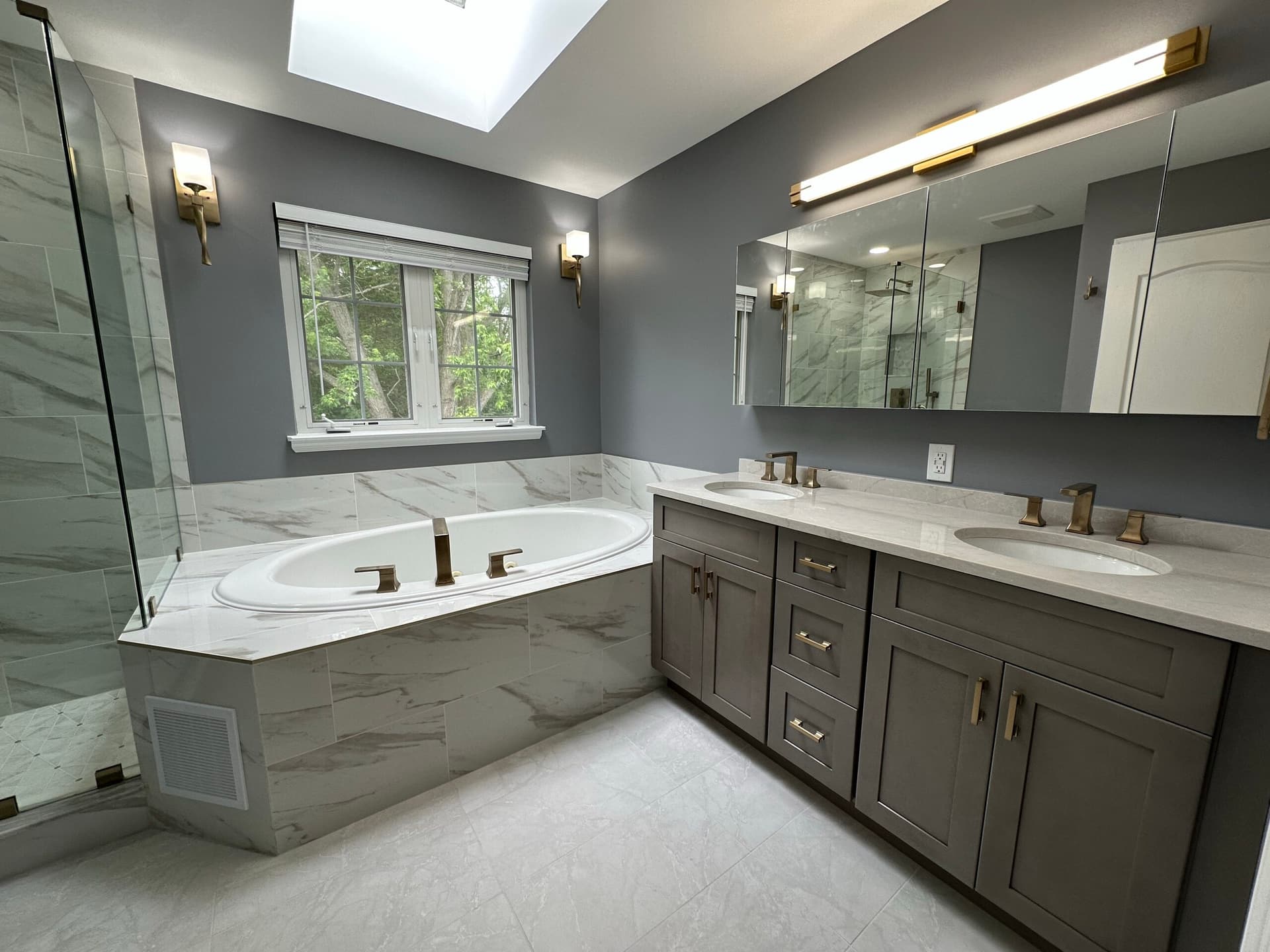 Custom bathroom remodel by Modern Master in Central New Jersey — project 2