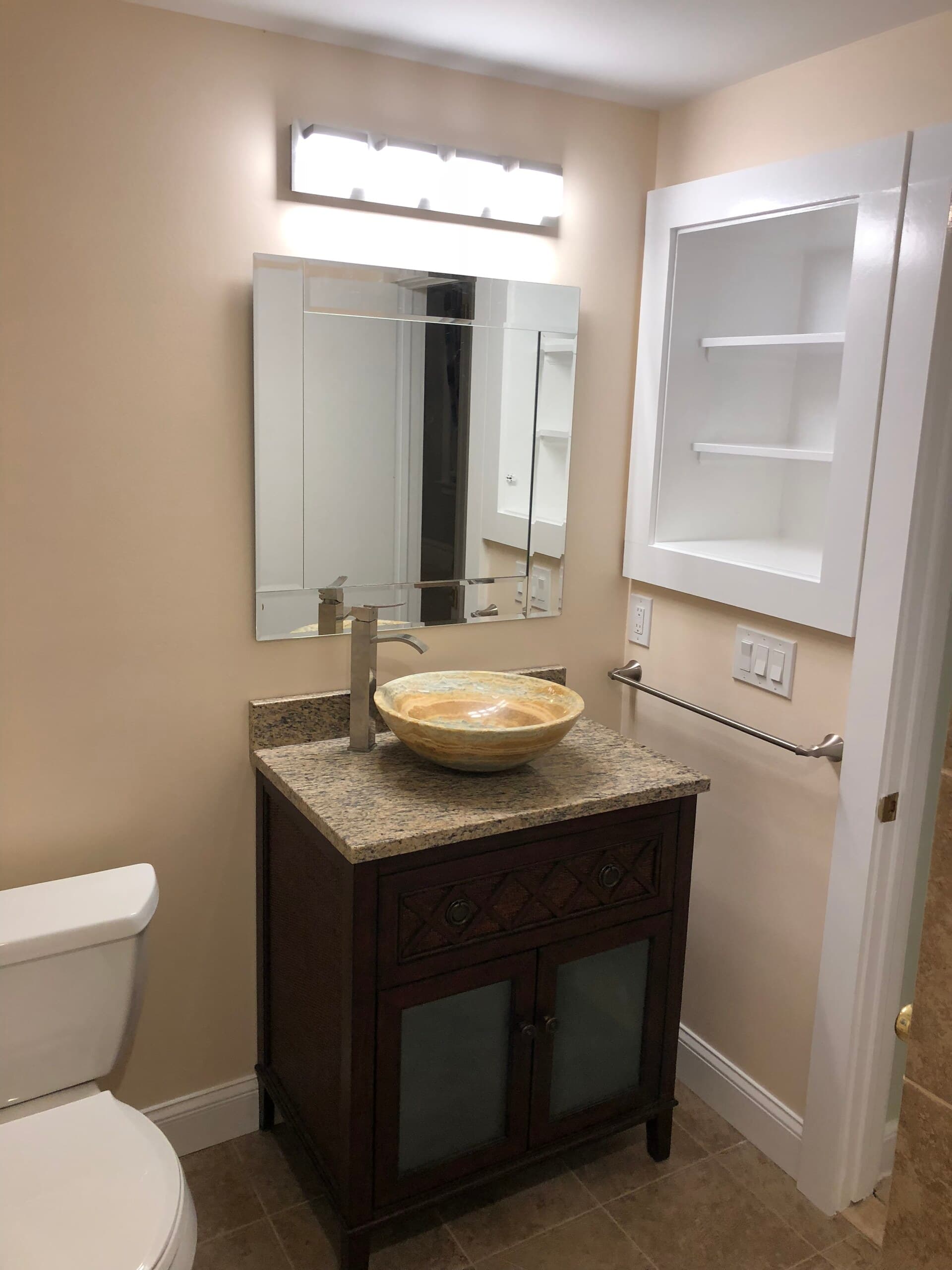 Custom bathroom remodel by Modern Master in Central New Jersey — project 17