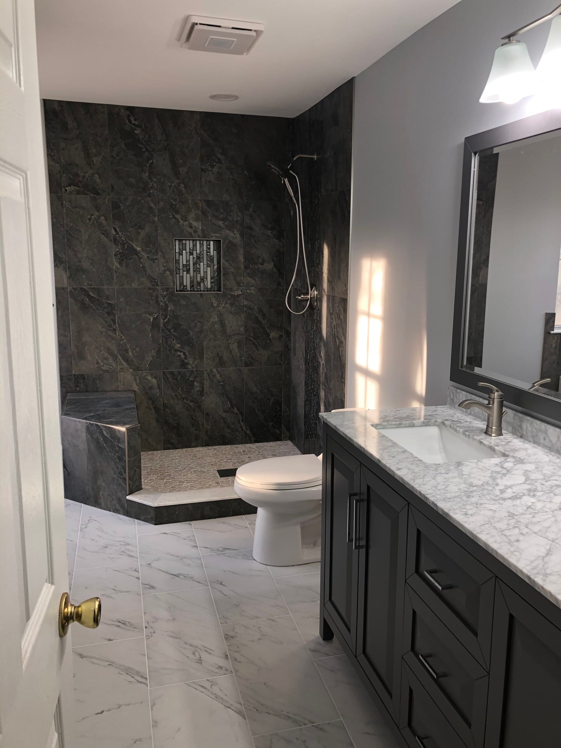 Custom bathroom remodel by Modern Master in Central New Jersey — project 32