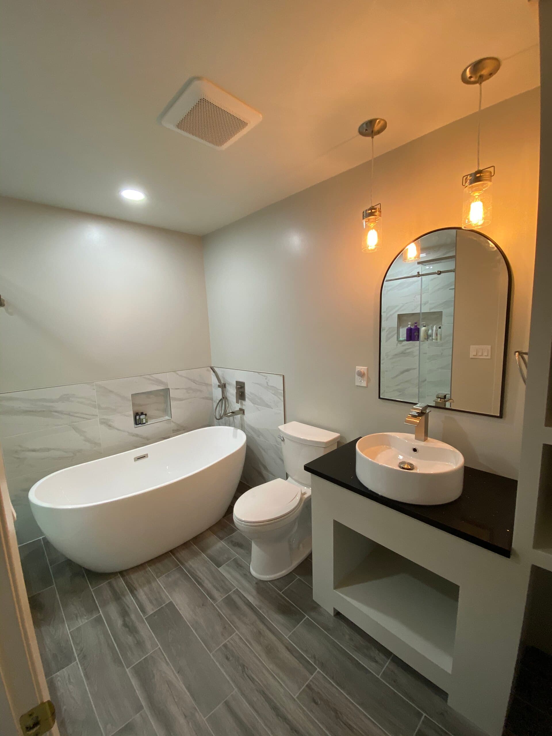 Custom bathroom remodel by Modern Master in Central New Jersey — project 37
