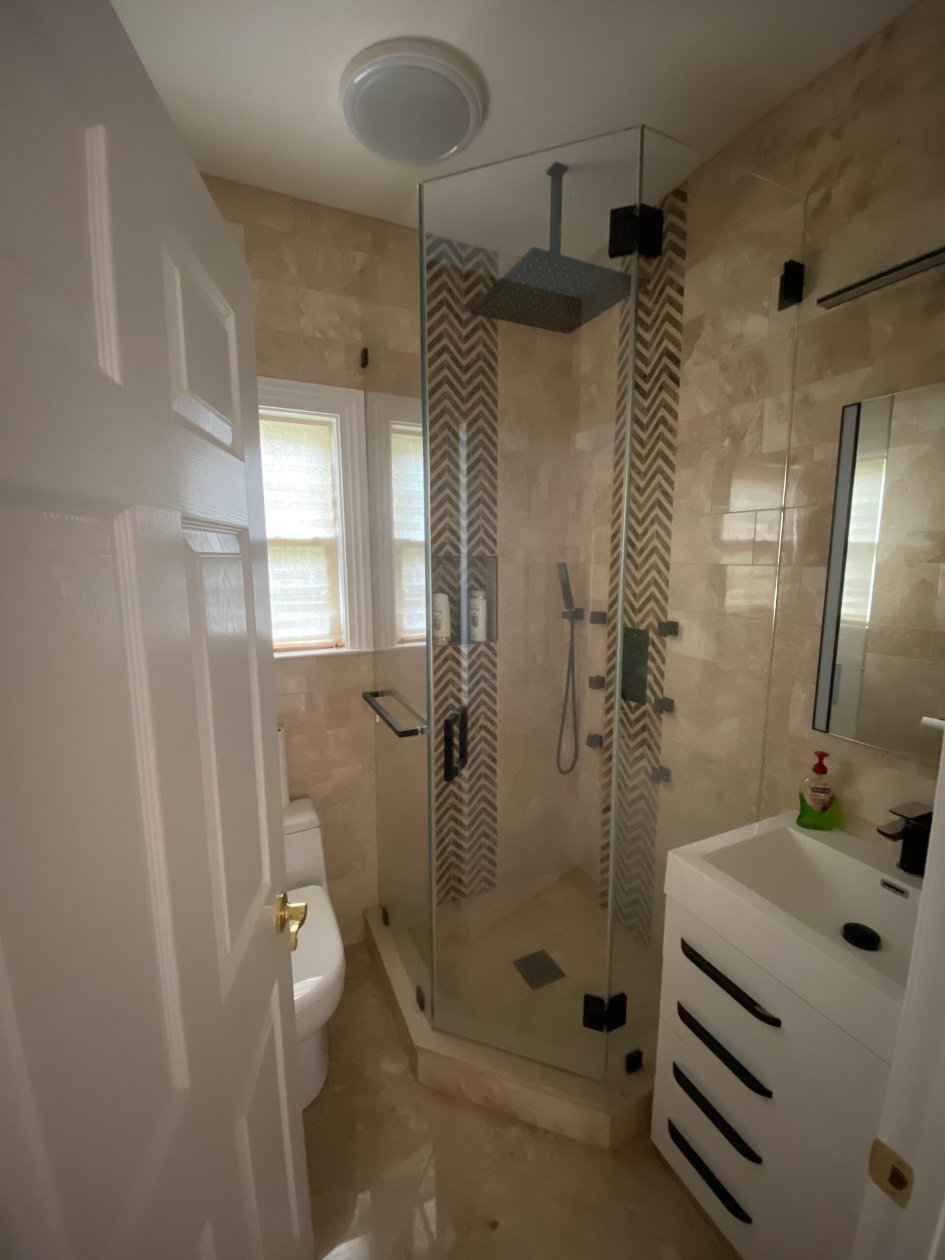 Custom bathroom remodel by Modern Master in Central New Jersey — project 41