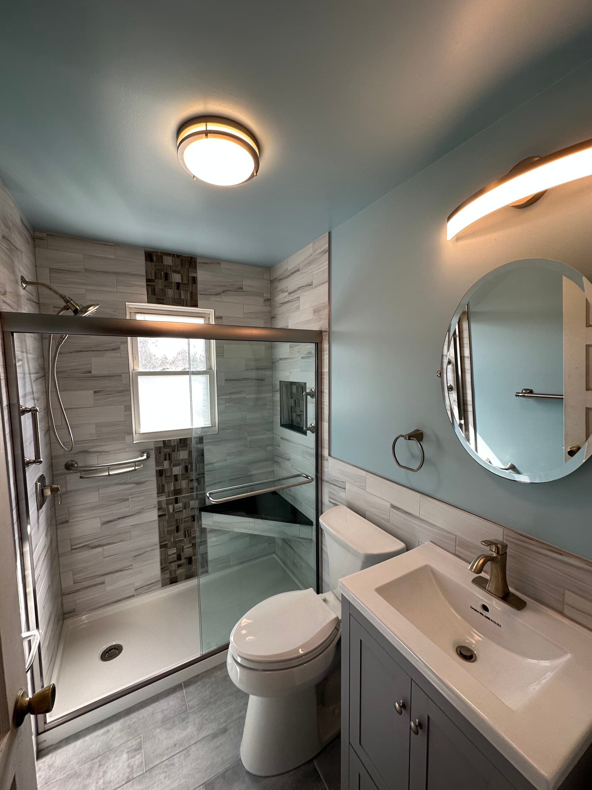 Custom bathroom remodel by Modern Master in Central New Jersey — project 47